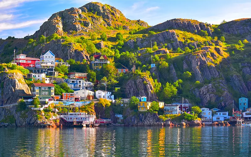 Kiến trúc của St. John, Newfoundland. St. John, Newfoundland và Labrador, Canada.