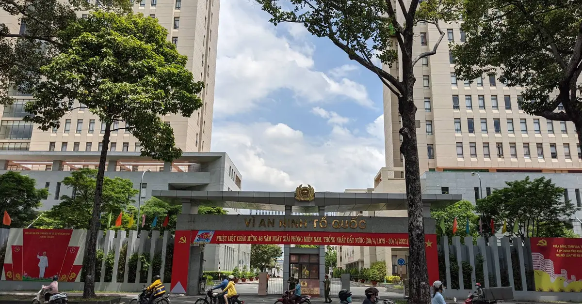 Trụ sở Công an thành phố Hồ Chí Minh
