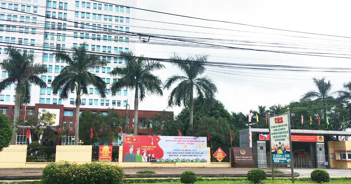 Trụ sở Công an tỉnh Hưng Yên