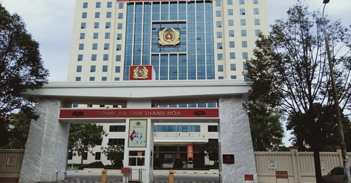 Trụ sở Công an tỉnh Thanh Hóa