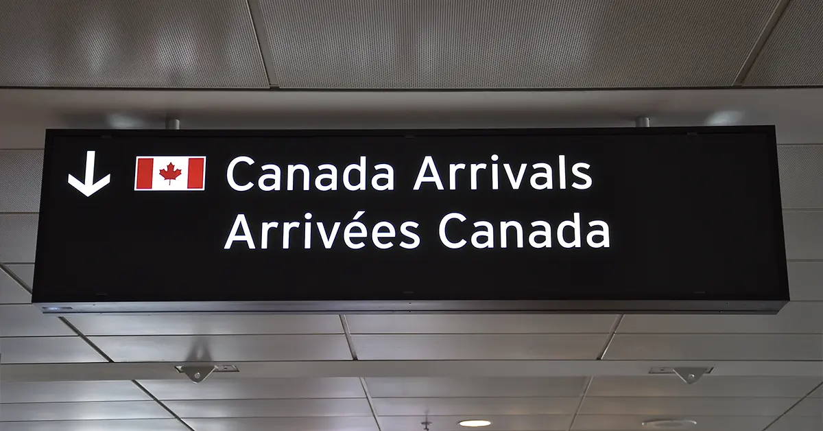Nhập cảnh Canada sau thi hành án DUI