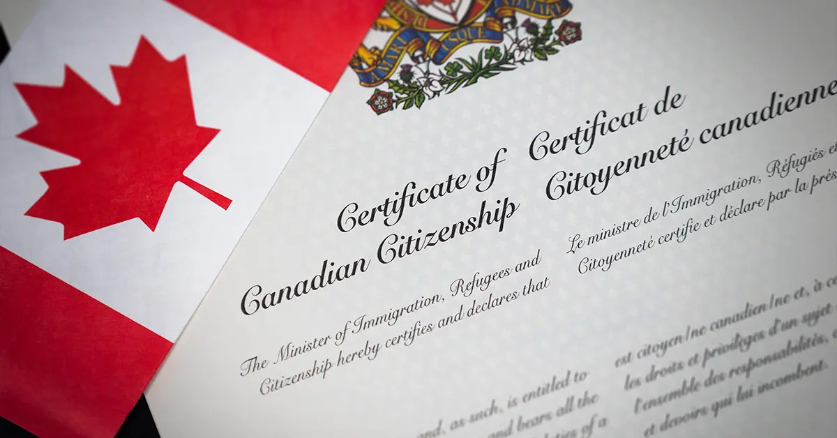 Đăng ký và sở hữu quốc tịch Canada
