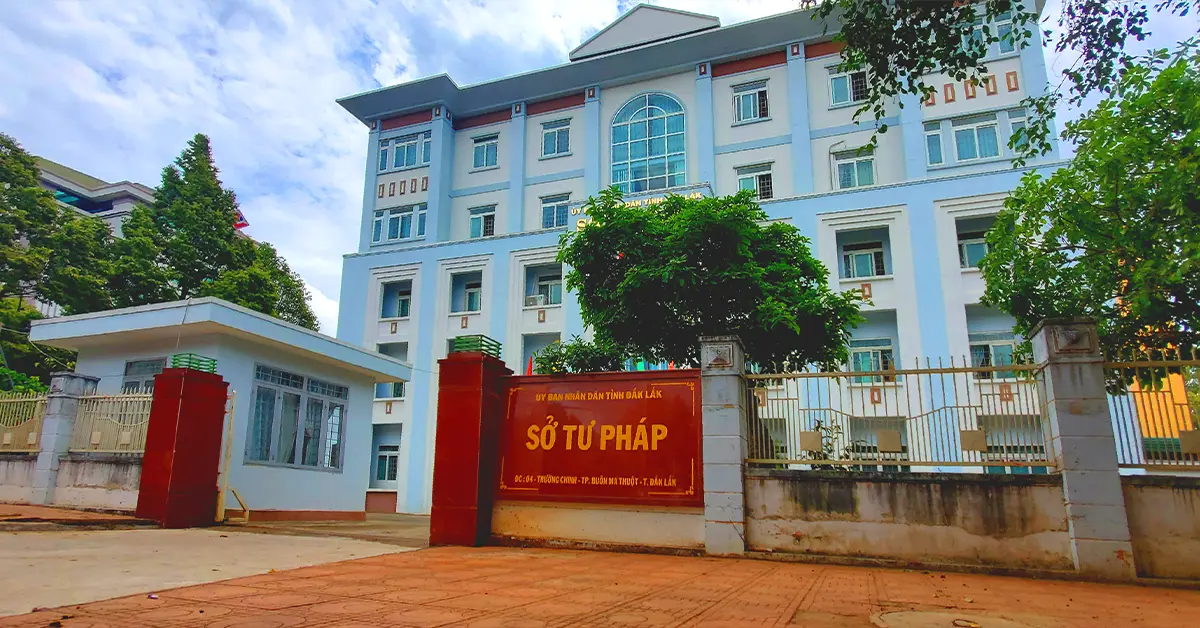 Sở Tư Pháp tỉnh Đắk Lắk