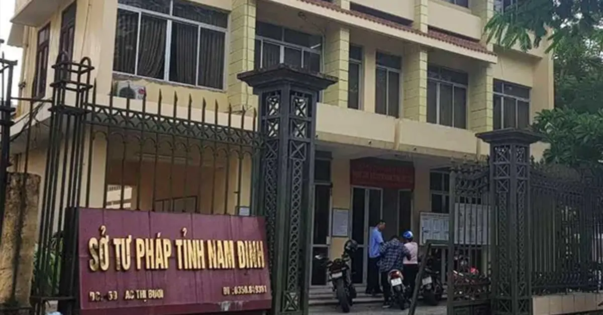 Sở Tư pháp Tỉnh Nam Định