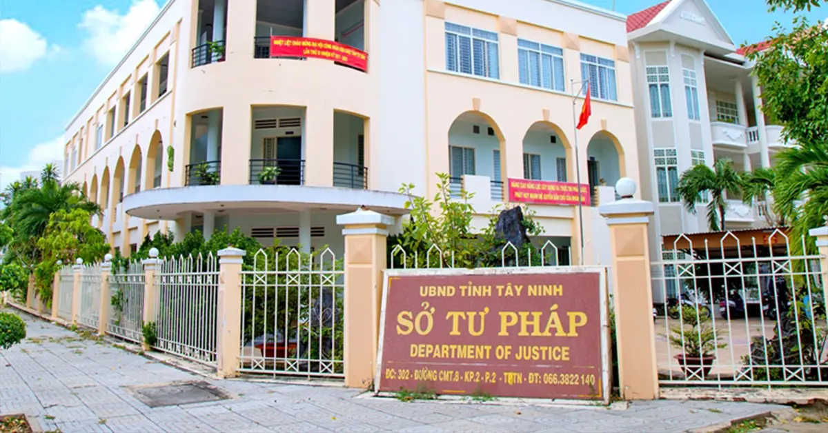 Sở Tư pháp Tỉnh Tây Ninh