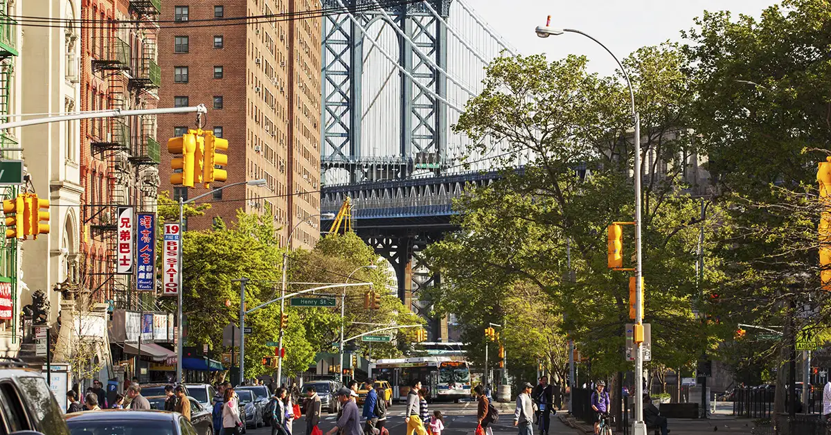 Khu phố Manhattan, một trong những nơi đại diện cho sự thành công của EB-5