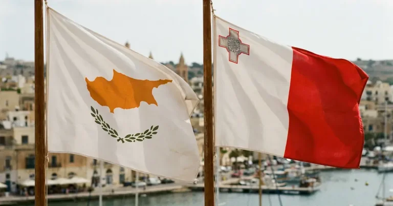 So sánh Cyprus và Malta 2026: PR Cyprus 6.2 với Malta MPRP về đầu tư, gia đình và quyền lợi
