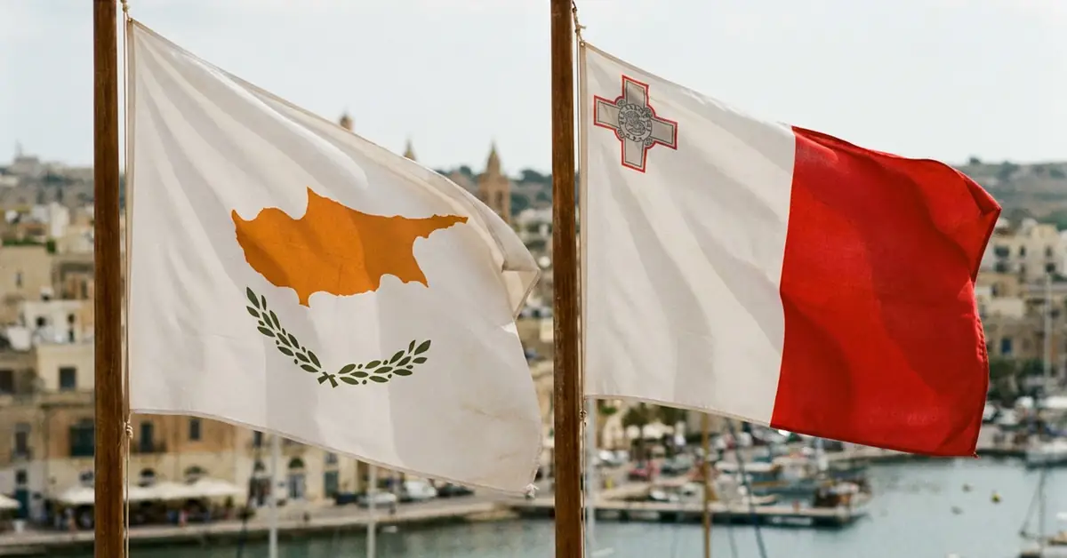So sánh Cyprus và Malta 2026: PR Cyprus 6.2 với Malta MPRP về đầu tư, gia đình và quyền lợi