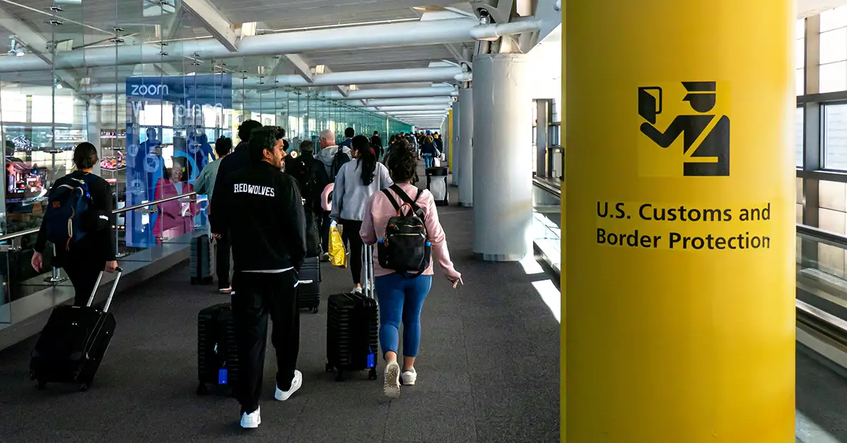 Lưu ý về vật dụng nhập cảnh Hoa Kỳ