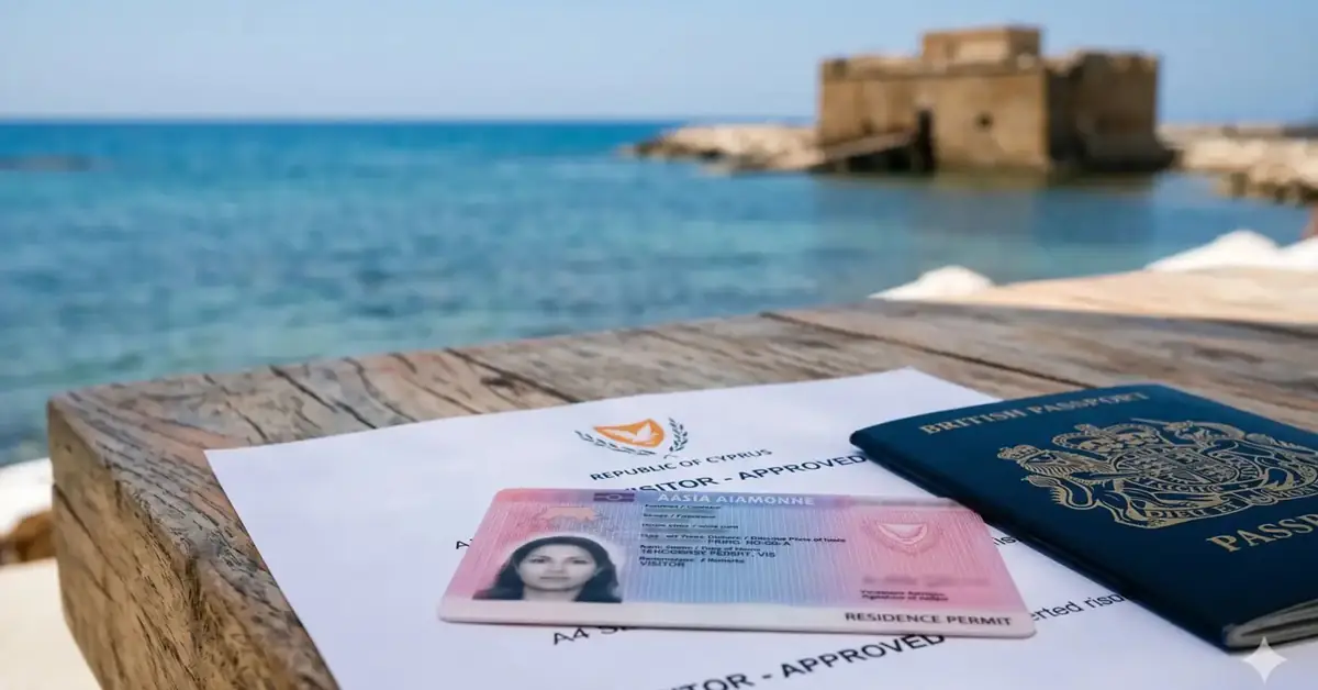 Pink Slip Cyprus 2026: Temporary Residence Permit cho người nước ngoài cư trú dài hạn