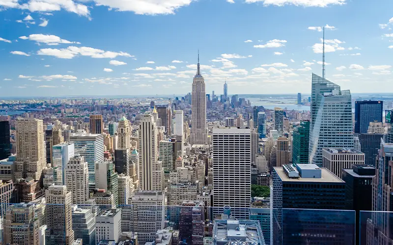 Vị trí trung tâm Manhattan