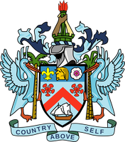 Coat of arms of Saint Kitts and Nevis