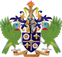 Coat of arms of Saint Lucia